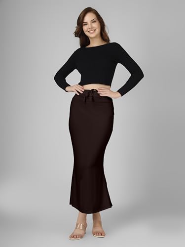 Image of Nexsus Stretchable Saree Shapewear | Petticoat for Women | Cotton Blended | Skirts for Women | Shape Wear Dress for Saree | Available in 80+ Colors and Plus Sizes