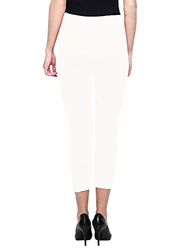 Image of Saundarya Calf Length Leggings for Women Sizes: Small Size (S /M) for 26-30 inches Waist, Regular Size (L /XL) for 30-36 inches Waist and Plus Size (2XL /3XL) for 36-40 inches Waist