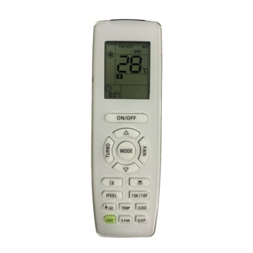 Image of Upix AC Remote No. 206 (No Backlight), Compatible /Replacement for Bluestar AC Remote Control (Exactly Same Remote Will Only Work)