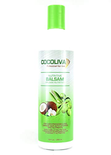 COCOLIVA Nutritive Balsam For Over-Processed and Damaged Hair - VERGARAT (12 Oz)
