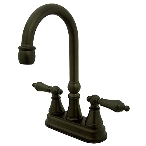 Kingston Brass KS2495AL Governor Bar Faucet, 5", Oil Rubbed Bronze
