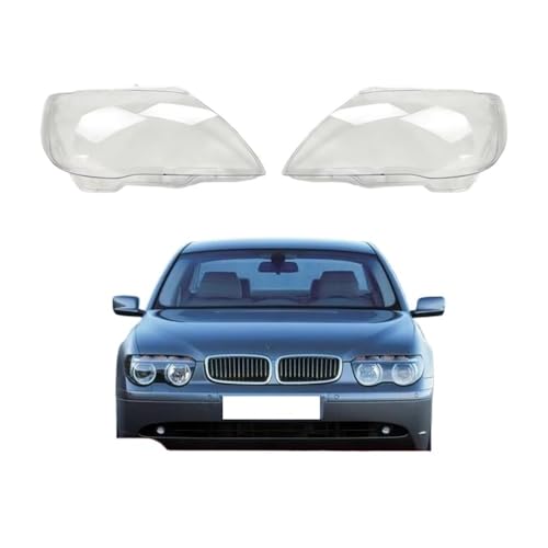 Couvercle de phare Série 7 E65 E66 réparer optique opaque avec coque lentille 1999-2004