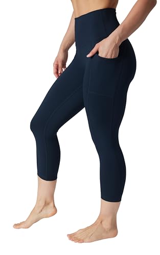 90 Degree by Reflex 2-Pack High-Waist Capri Leggings with Pocket — view 2