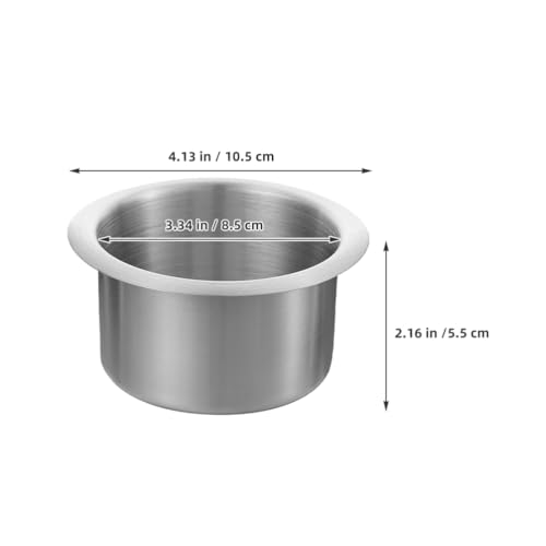 Portavasos multifuncional de acero inoxidable para autos y barcos miniatura 3