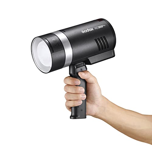 image for Godox FG-100 Flash Grip, Portable Bracket Handle Speedlite Holder Stab