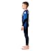 Kids Wetsuit for Boys Toddlers by Scubadonkey | Wetsuit for Kids in 2.5mm Neoprene UPF 50+ | Meets CPSC Safety Requirements (Grey/Blue, 2)