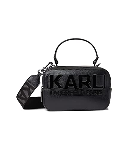 KARL LAGERFELD Womens Agyness Crossbody Handbag Cross Body