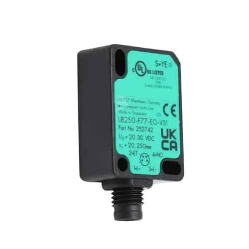 Capteur UB400 ultrasonique miniature de mesure de niveau industriel pour fluides et solides