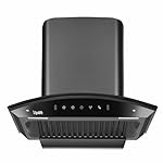 Uplift-60-cm-1350-m3hr-Baffle-Filter-Autoclean-Kitchen-Chimney-Titania-60-Wall-Mount-Curved-Glass-Motion-Sensor-Touch-Control-Black-Made-in-India