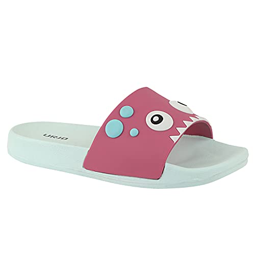 Image of URJO Kids's Sliders /Slippers Lightweight Super Flexible Arch Support Durable Anti Skid & Stylish Dailywear Sliders /Slippers for Boy's & Girl's