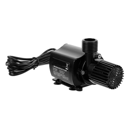 Parliky Bomba Sumergible Mini para Acuario y Fuente de Agua para Mascotas Motor DC sin Escobillas USB Silenciosa y Compacta para Estanques Pequeños