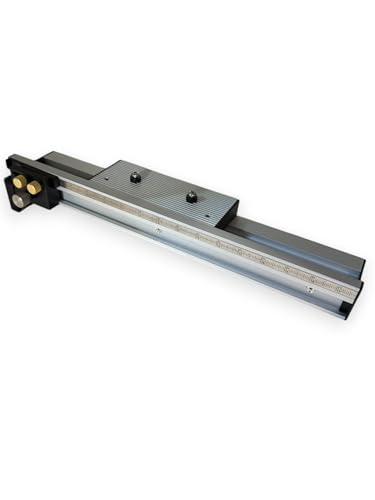 18-Inch Premium Aluminum Miter Gauge Fence with Flip-down () - WEN WA1402