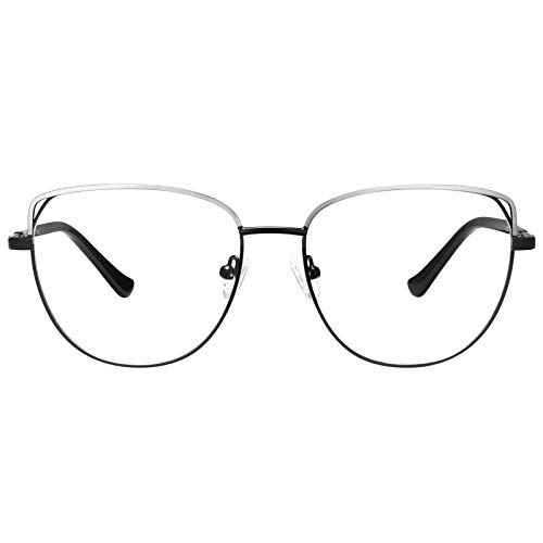 Image of CARFIA Cateye Womens Blue Light Blocking Glasses CA6205