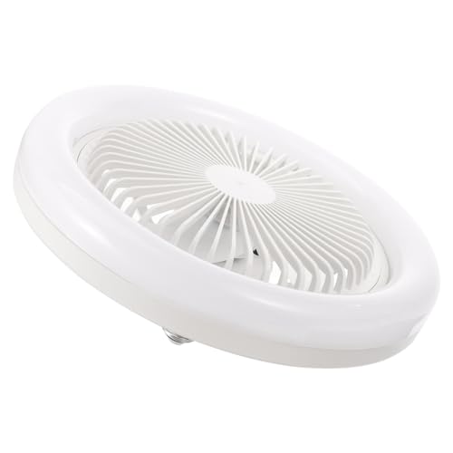SHINEOFI Ventilador De LED Con Regulable y Ventilador Para Cocina Dormitorio Estar Compacto y Silencioso