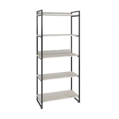 Estante Multiuso 5 Prateleiras 187x80cm Industrial Kuadra Snow