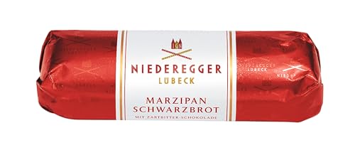 Niederegger Classic Marzipan Loaf Coated with Crisp & Dark Chocolate - 4.4 oz | Ultimate Marzipan Masterpiece, Premium Quality Ingredients, Handcrafted, Authentic | Made in Germany since 1806 | Kosher