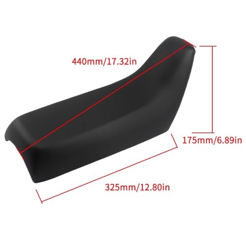Cojín para asiento de motocross resistente con tela de nailon 4