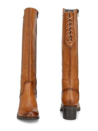 Image of Delize Women's Black /Tan Knee Outdoor Boots