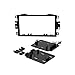 Scosche ICGM8BN Double DIN Radio Installation Dash Kit Compatible with Select 1992-2012 General Motors Vehicles - Complete Basic Aftermarket Car Stereo Install Kit - See Fit Guide Image for Vehicles