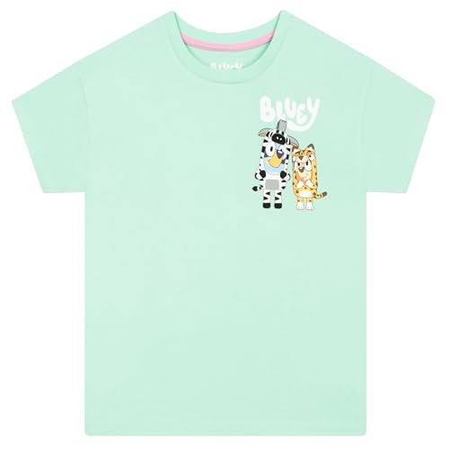 Bluey Tshirt, Girls Short Sleeve Shirt, Bingo Kids Tshirt for Summer, Cotton Girls Summer Clothes2