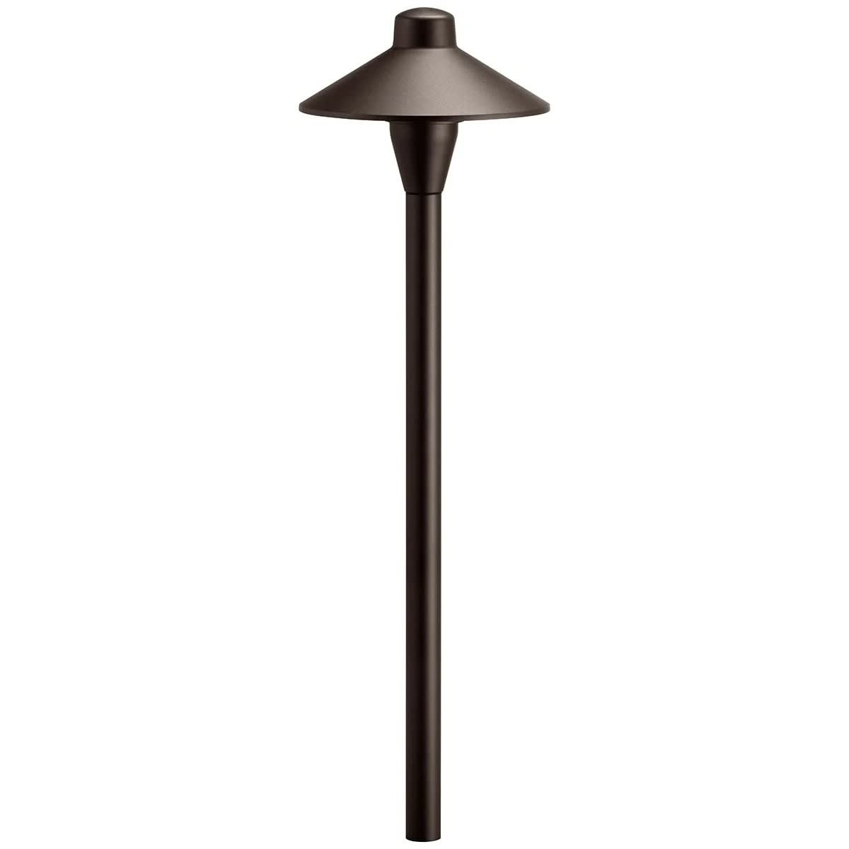 KICHLER 12V 6.75" Path Light Textured Architectural Bronze, 21.00x6.75x6.75
