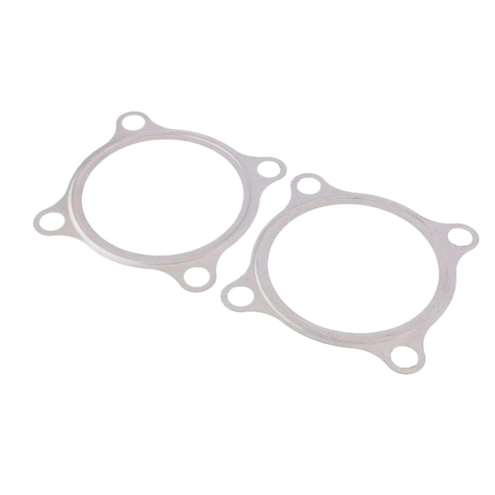 2X Stainless Steel 4 Bolts 3 Inch Car Charger Flange Gasket