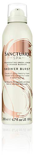 Sanctuary Spa Foaming Shower Gel, Green Lemon and Orange Blossom Shower ...