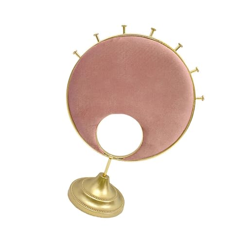 魅力的なジュエリーショーケーススタンド省スペースジュエリー収納ラック丈夫な鉄のディスプレイ棚アクセサリー用お手入れが簡単