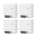 SONOFF ZBMINI ZigBee Smart Switch, 2 Way ZigBee Interrupteur Compatible avec Alexa, SmartThings Hub, Google Home, SONOFF ZBBridge, ZigBee 3.0 Gateway Hub Requis, 10A/2200W, 4 Pack