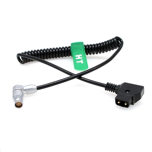 Cable de alimentación para RED Komodo-X D-tap a 6 pines con ángulo recto para Ronin 4D 2