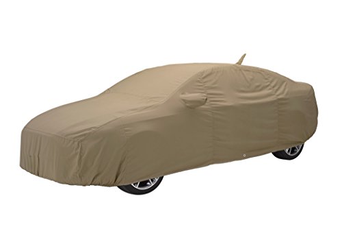 Image of Covercraft Custom Fit Car Cover for Porsche 911 - Flannel Series Fabric, Tan