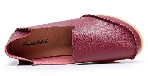 Image of VenusCelia Women's Streamline Comfort Walking Flat Loafer