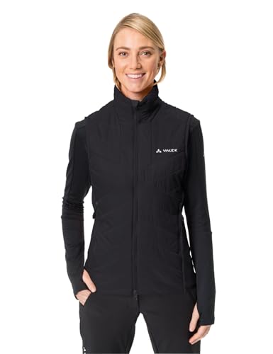 VAUDE Sesvenna Vest IV für Damen – Isolierende Damen Weste mit PrimaLoft Füllung, Sportweste Damen mit Stretch-Einsätzen, Wasserabweisend & Atmungsaktiv – Ideal für Skitouren & Trekking