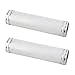 Straight Aluminum Radiator Hose Connector, 1.50" O.D, 6" Length - 2 Pack