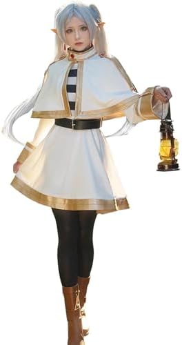 CR ROLECOS Disfraz de anime Frieren at the Funeral, disfraz de an...