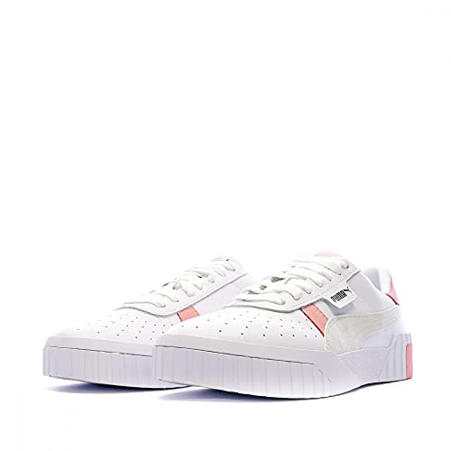Image of Puma Women's Cali Wn s Sneaker, White-Salmon Rose-Vaporous Gray