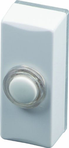 SCS Sentinel, CAC0020, Bouton Poussoir Lumineux, Sonnette Extérieure pour Carillon, Alimentation 24V 2A, Visserie et Notice Comprises, PushBell 7730