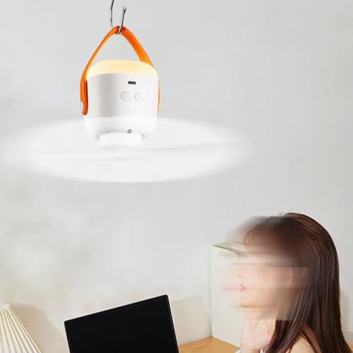 Ventilador de techo desmontable portátil y recargable 6