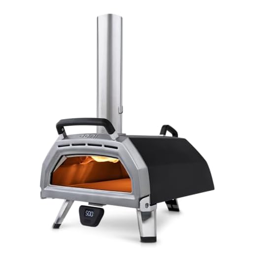 Ooni Karu 16 Multi-Brennstoff Pizzaofen – Outdoor-Pizzaofen – Gas-Pizzaofen - Holz-Pizzaofen – Holzkohle-Pizzaofen – Pizzaofen für den Garten – Backt neapolitanische Pizza zu Hause