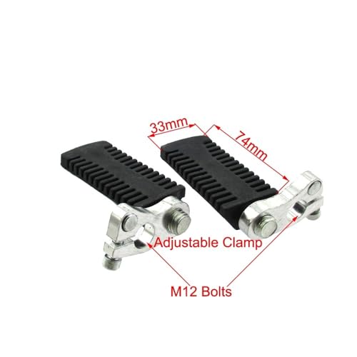 Repose-pieds moto 49cc : marchepieds de rechange mini cross