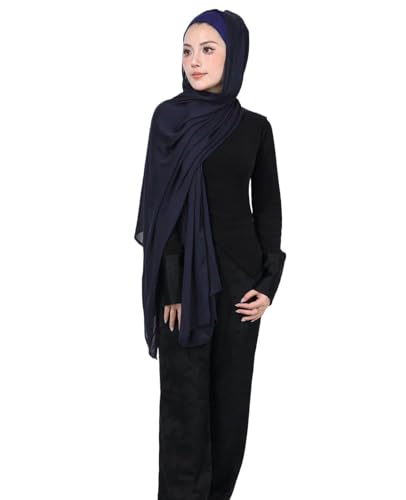 Modal Cotton Hijab Scarf for Women with Undercap Set4