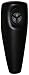 Aktobis Decken-Heizstrahler, Balkonheizer, Zeltheizer WDH-200LS (Schwarz + bis 2.000 Watt + LED Lampe)