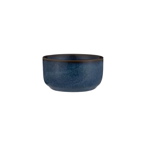 Mason Cash Reactive Blue Ramekin Dish 9cm | 150ml Stoneware Dessert Dish with Unique Glaze Finish – Ideal for Crème Brûlée, Soufflés & Dips | Dishwasher & Microwave Safe