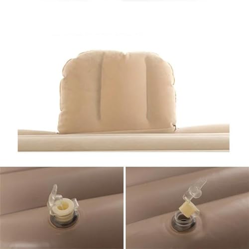 Matelas gonflable voiture 137x88x45 cm avec support de base intégré MPV