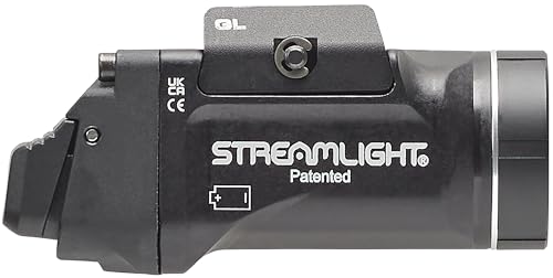 Streamlight 69503 TLR-7 HL-X sub USB 1000 Lumens Rechargeable Track Light Designed Exclusively for Glock 43X/48 MOS, 43X/48 Rail, Mounting Kit and Keys Included - Black
