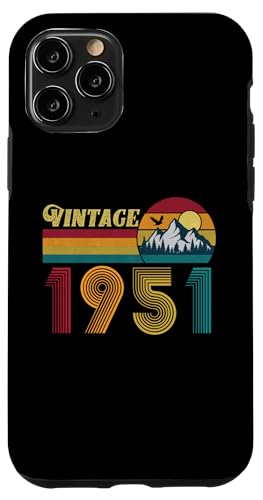 75�΂̒a�����v���[���g 75�� �j�� ���� ���g�� ���B���e�[�W 1951 �X�}�z�P�[�X iPhone 11 Pro �p