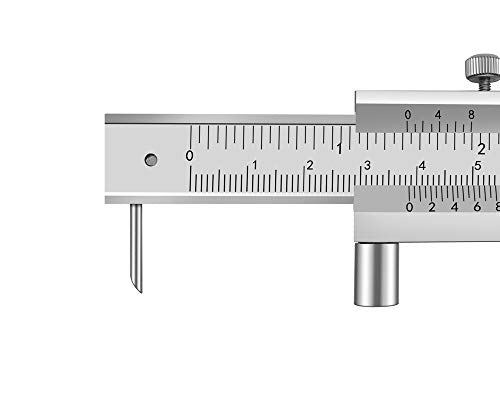 ZLKSKER Hartmetall-Nadeln, Ersatz für parallel gekreuzte Messschieber, Wolframstahl, Anreißnadel, Nonier-Messschieber, Markiernadel, 3 Stück