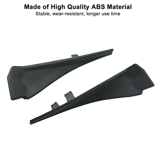 Landsin Left Right Front Windshield Wiper Side Cowl Extension Trim Fender Cover Fit For Nissan Rogue 2014-2020 66895-4Cl0A 66895-4Ba1A 66894-4Cl0A 66894-4Ba1A 1Pair #TOP3
