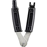 Ortega Guitars 3-in-1 String Winder and Cutter for Guitar-Ukulele-Bass, Black (OSWC-3H)