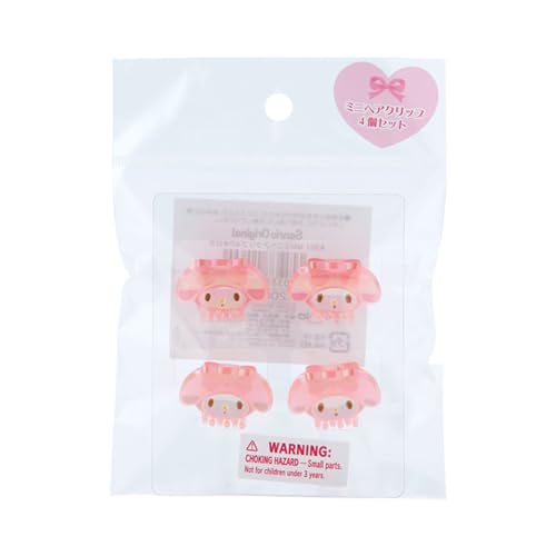 Pinzas para el pelo Sanrio horquillas infantiles My Melody Aurora clips pequeños S